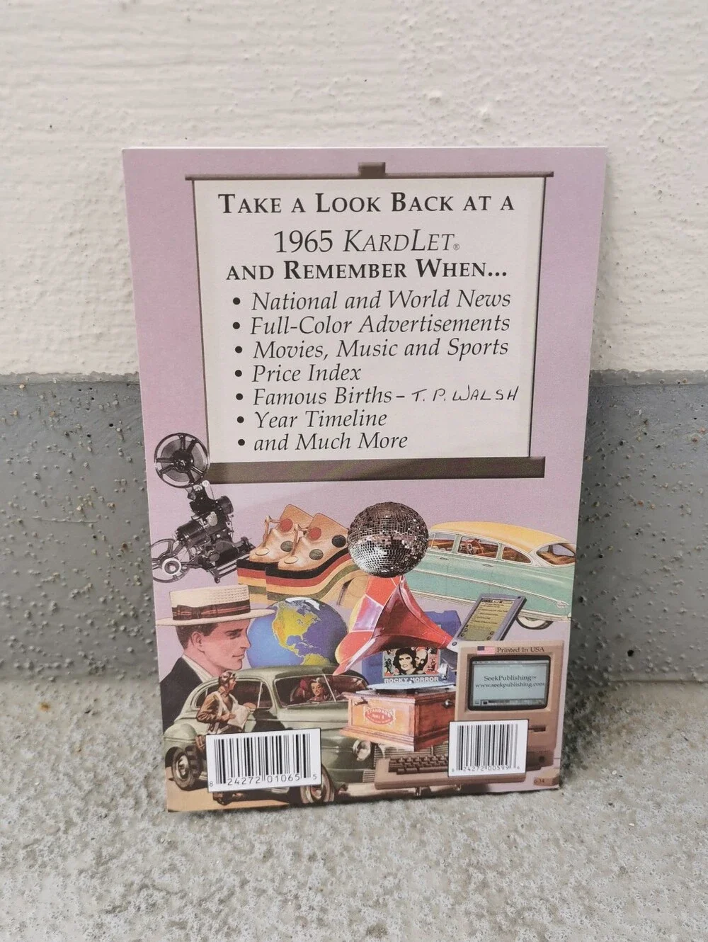 Vintage 1965 Remember When... A Nostalgic Look Back In Time Book - Picture 4 of 4